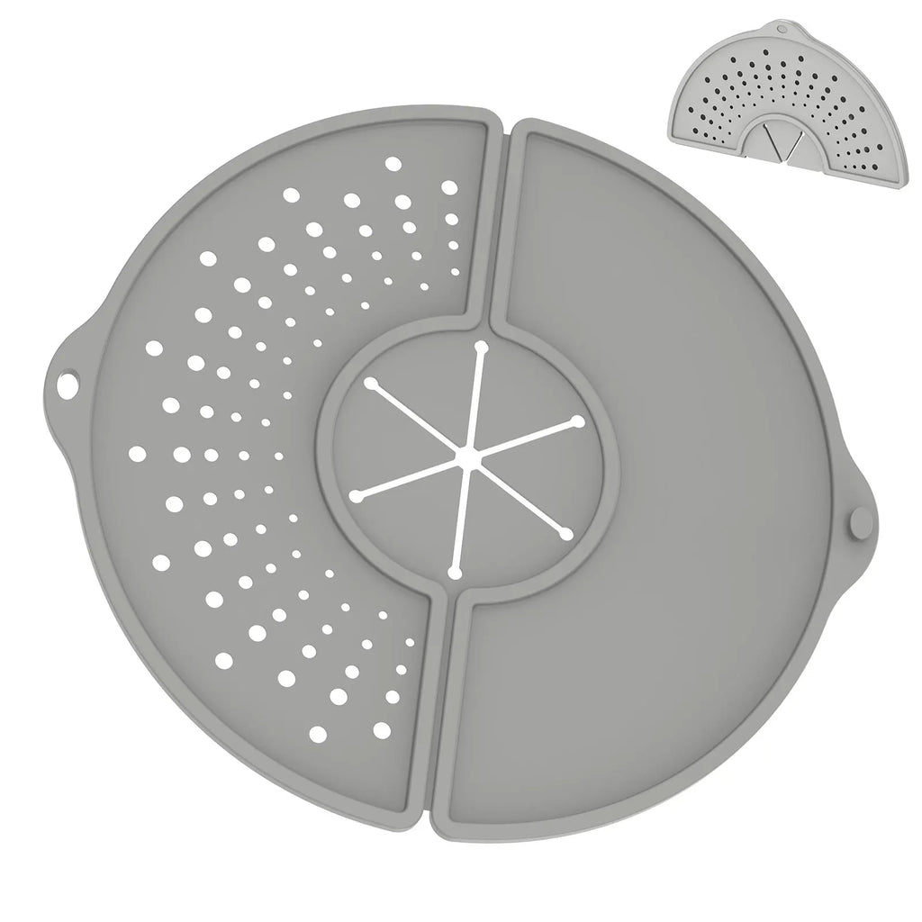 Silicone Splatter Screen - Heat Resistant Oil Splash Guard