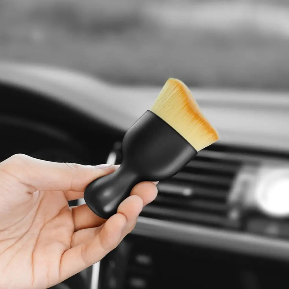Car Interior Soft Brush - Vent & Crevice Dust Cleaning Tool