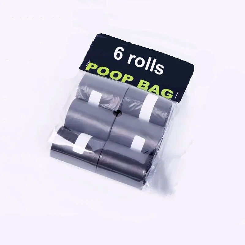 Foldable Dog Poop Scooper with Waste Bags - Portable Pick-Up Tool
