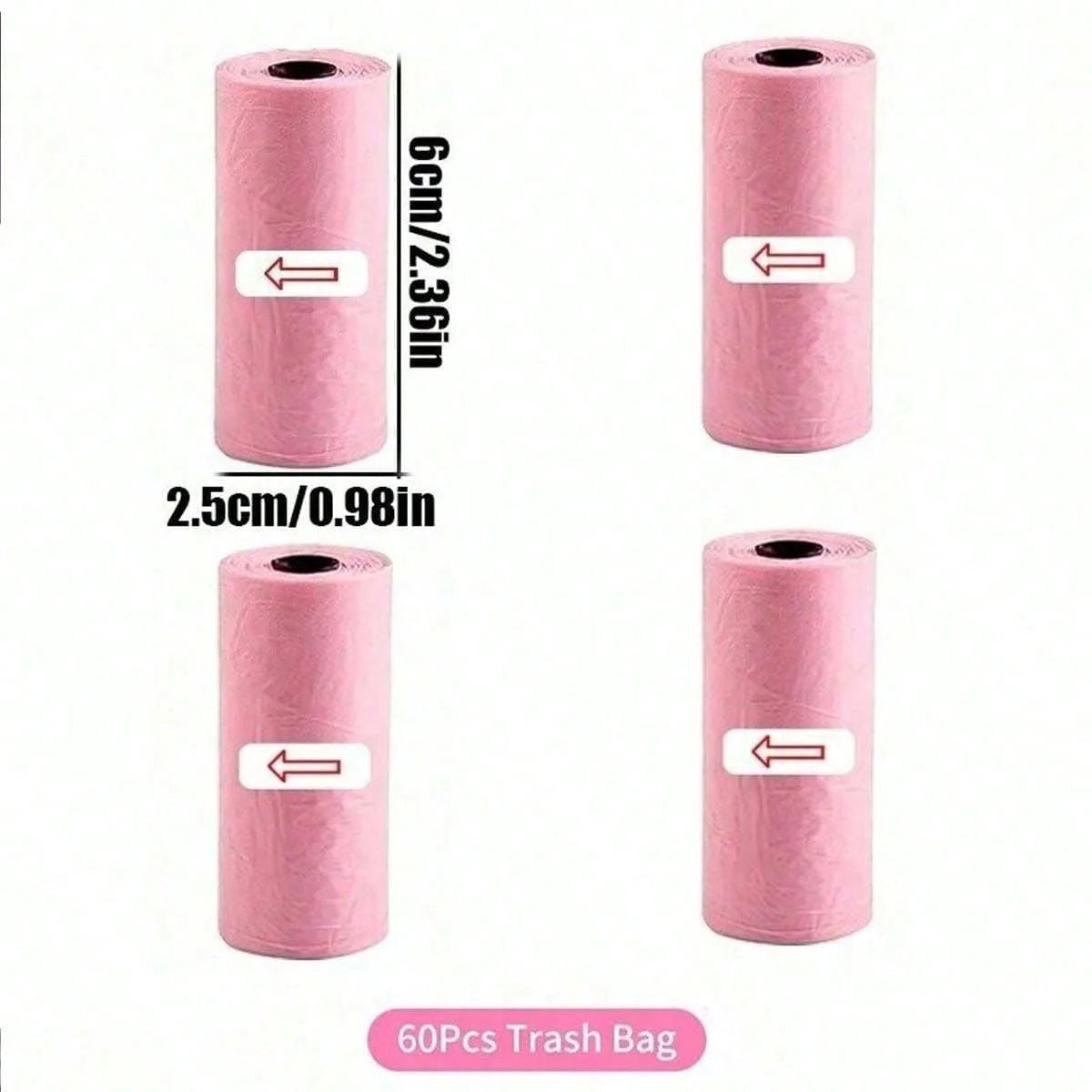 Mini Leakproof Car Trash Can - Portable Garbage Bin