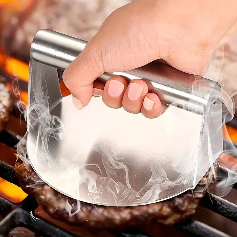 Stainless Steel Smash Burger Press - Perfect Patties Maker