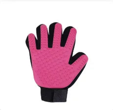Pet Grooming Gloves - Deshedding & Massage Brush for Cats & Dogs