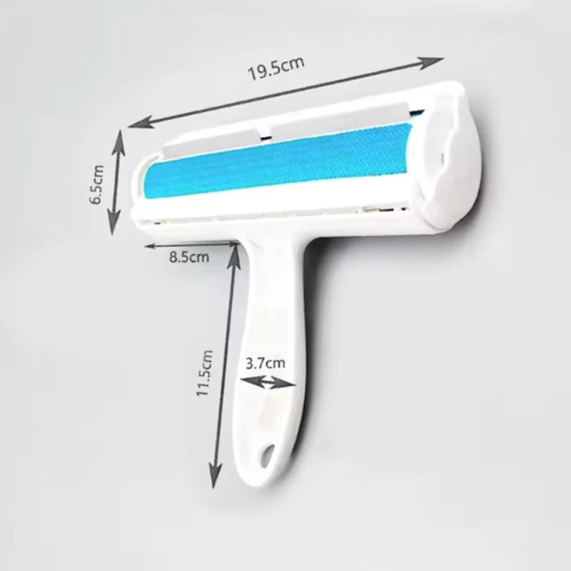 Reusable Pet Hair Remover Roller - Self-Cleaning Lint Brush for Dogs & Cats