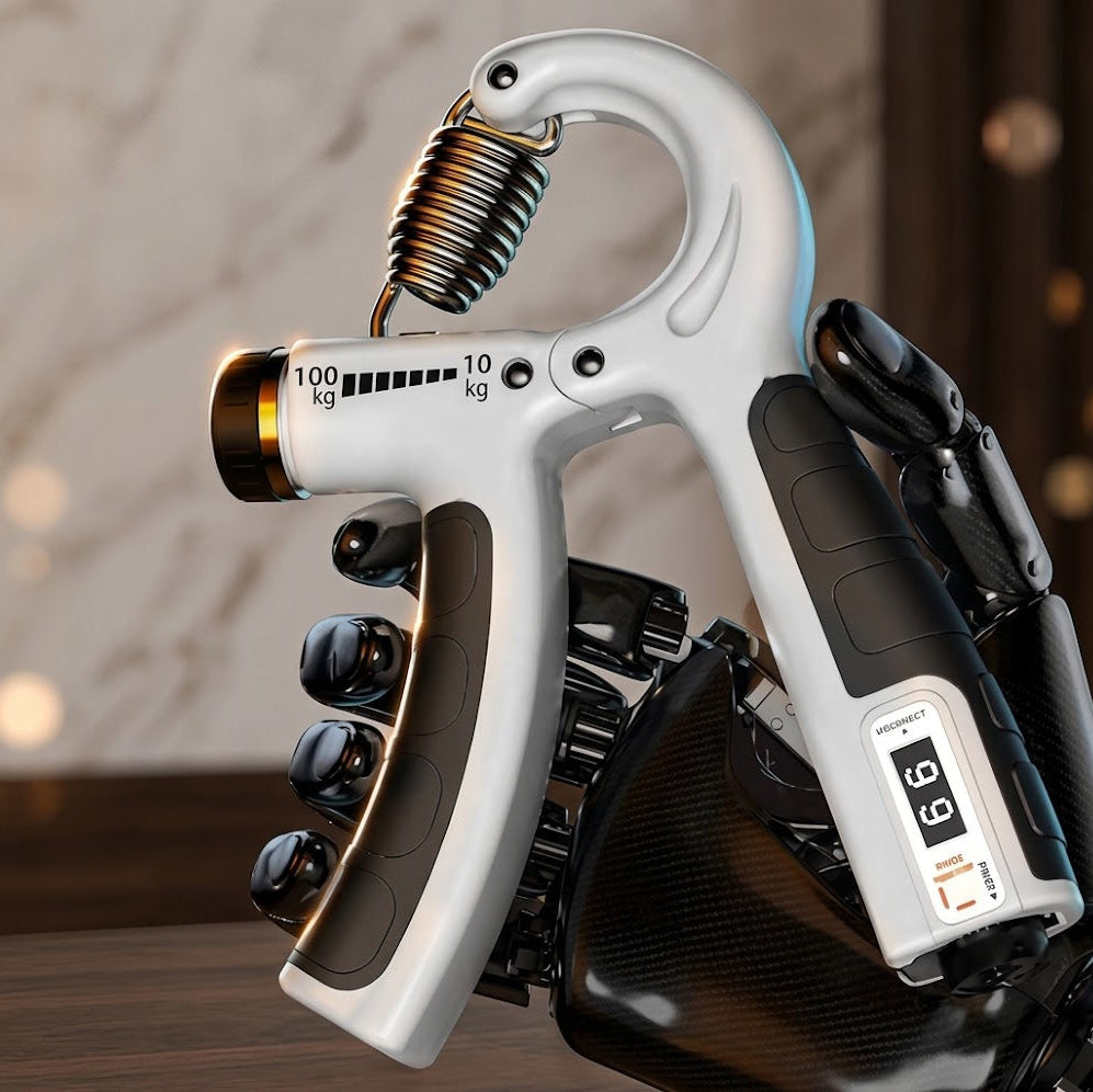 Adjustable Hand Gripper 10-100Kg - Wrist & Finger Strength Trainer